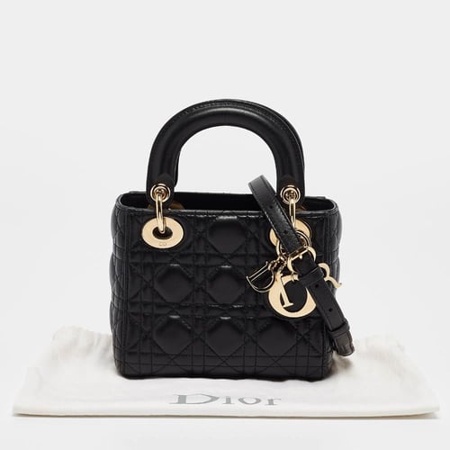حقيبه ديور Lady Dior Black