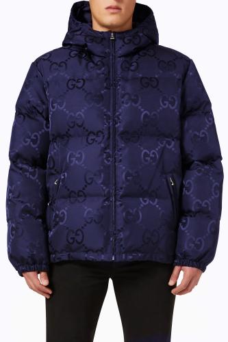 جاكيت قوتشي ازرق من Gucci