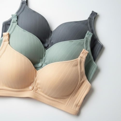 حمالة صدر للرضاعة قطن 95%