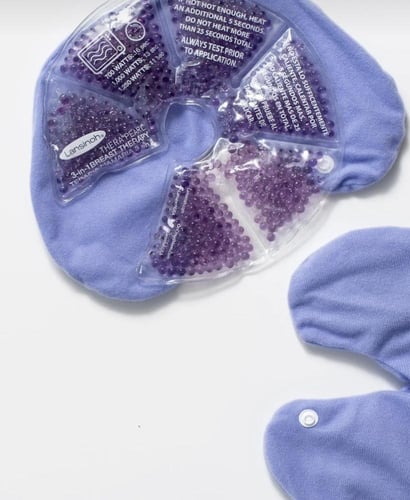 كمادت الثدي لتخفيف الالتهاب