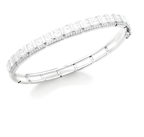 اسوارة فضة بأحجار زركون شفافه عيار 925K