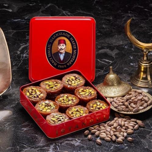 كنافة مبرمه بالفستق علبة ( صغير )