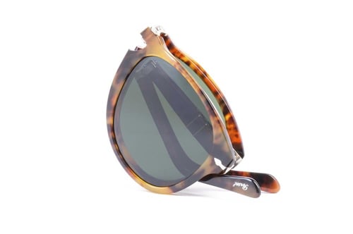 نظارة بيرسول رجالي شمسية افييتور هافانا بعدسات خضر...