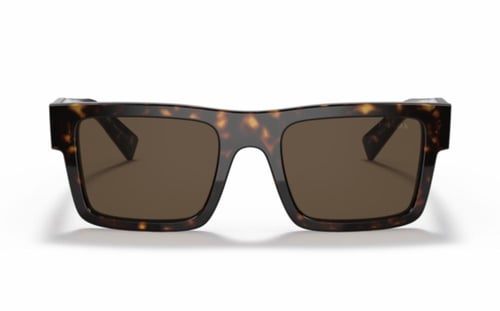 نظارة شمسية برادا رجالي مستطيلة هافانا أسيتات PR 1...