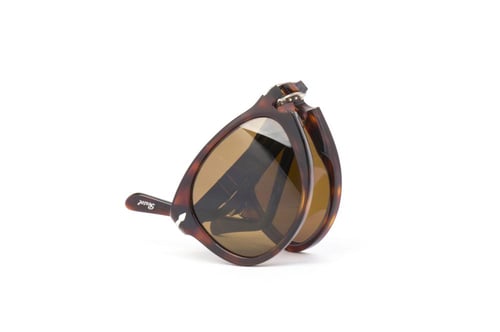 نظارة بيرسول رجالي شمسية افييتور هافانا بعدسات بني...