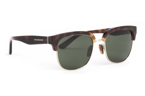 نظارة شمسية بربري رجالية مربعة هافانا بعدسات خضراء...