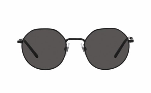 نظارة شمسية رجالي دولتشي أند غابانا دائرية سوداء D...