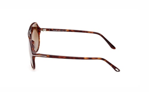 نظارة شمسية توم فورد رجالي افييتور هافانا أسيتات S...
