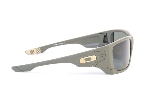 نظارة أوكلي رجالي/نسائي شمسية مستطيلة بلاستيك أخضر...