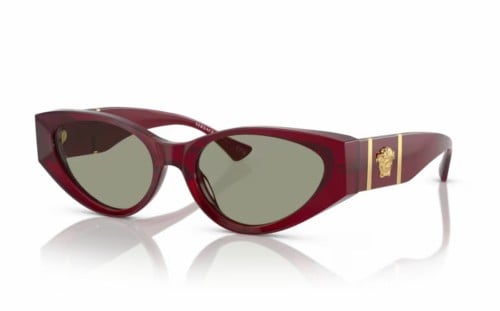 نظارة فرزاتشي نسائي شمسية عين القطة أحمر اسيتات VE...