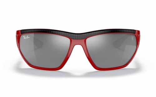 نظارة راي بان فيراري للرجال والنساء شمسية مستطيلة...