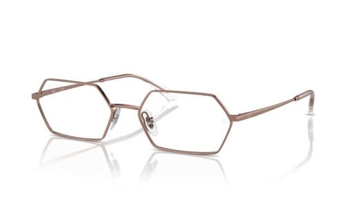 Ray-Ban Yevi RX 6528 2943 Hexagonal Eyeglasses Copper Metal Frame