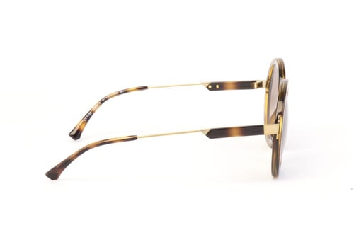 نظارة شمسية إمبوريو أرماني نسائية دائرية بإطار هاف...