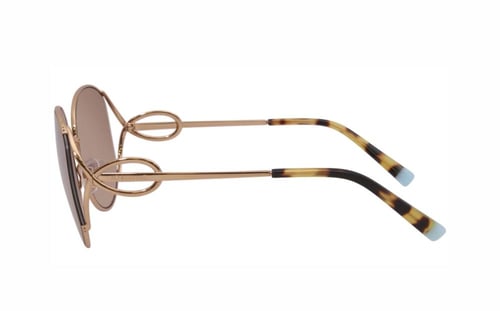 نظارة شمسية تيفاني دائرية نسائية TF 3065 6105/3D ب...