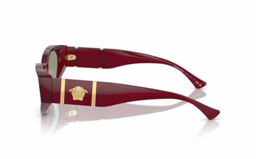 نظارة فرزاتشي نسائي شمسية عين القطة أحمر اسيتات VE...