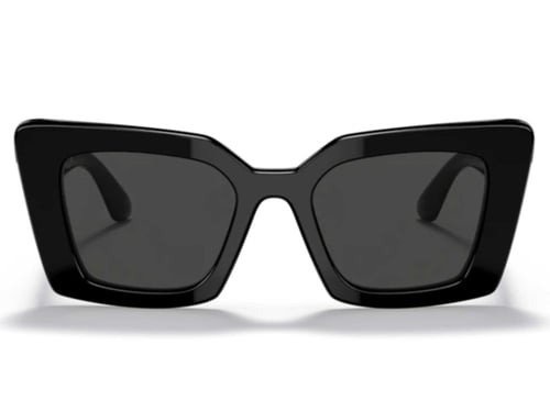 نظارة بربري شمسية نسائية سوداء BE 4344 3001/87 بإط...