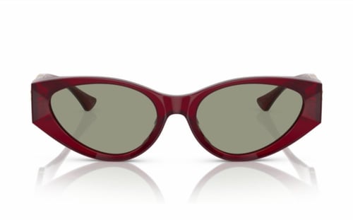 نظارة فرزاتشي نسائي شمسية عين القطة أحمر اسيتات VE...
