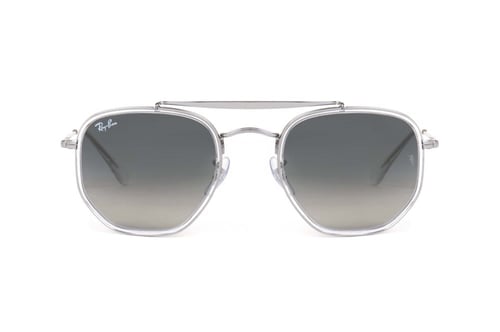 نظارة راي بان للرجال والنساء شمسية سداسية ذهبي معد...