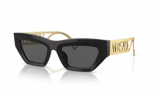 نظارة فرزاتشي نسائي شمسية سداسي أسود اسيتات VE 443...