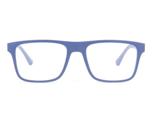 نظارة كليب اون امبوريو ارماني رجالي بإطار أزرق EA...