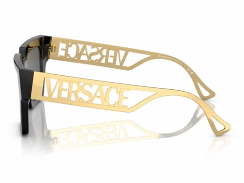 نظارة فرزاتشي نسائي شمسية مربع أسود اسيتات VE 4431...