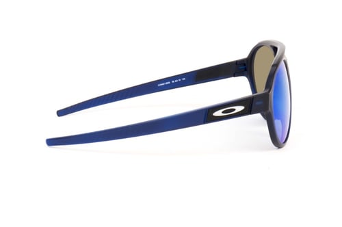 نظارة شمسية أوكلي رجالية دائرية سوداء بعدسات زرقاء...