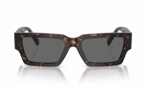 نظارة فرزاتشي شمسية مستطيلة 108/87 4459 VE بإطار ه...