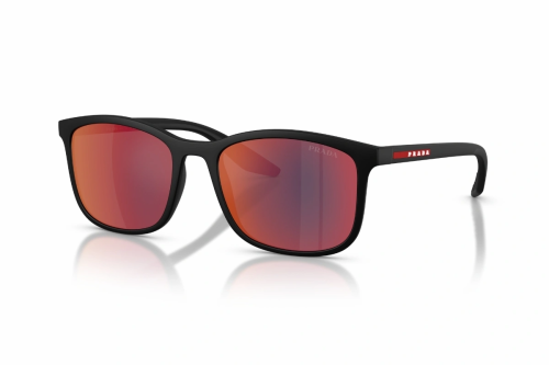 نظارة شمسية برادا رجالية مربعة PS A08 1BO-08F بعدس...