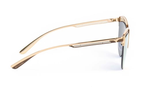 نظارة شمسية بولغري نسائية BV 6118 2037/4Z بإطار رو...