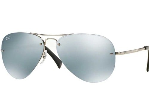 نظارة شمسية راي بان رجالية فضي RB 3449 003/30 افيي...