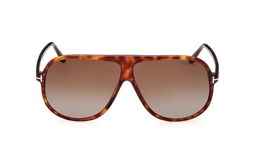 نظارة شمسية توم فورد رجالي افييتور هافانا أسيتات S...