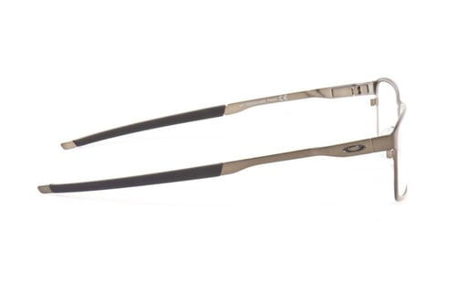نظارة طبية أوكلي مستطيلة معدنية رمادية للجنسين – O...
