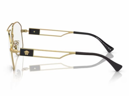 نظارة فيرزاتشي طبية رجالية VE 1287 1002 افييتور مع...