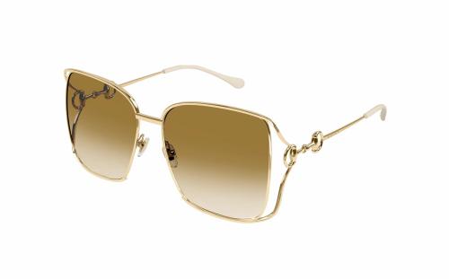 نظارة شمسية قوتشي نسائية مربعة GG1020S 004 بإطار ذ...