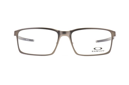 نظارة طبية أوكلي مستطيلة معدنية رمادية للجنسين – O...