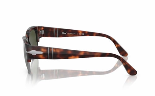 نظارة شمسية بيرسول رجالية مربعة هافانا بعدسات خضرا...