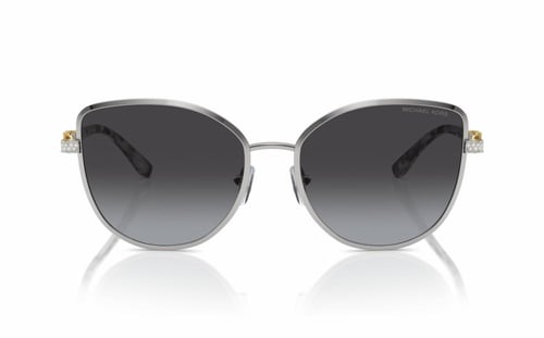 نظارة مايكل كورس نسائية شمسية عين القطة فضية – MK...