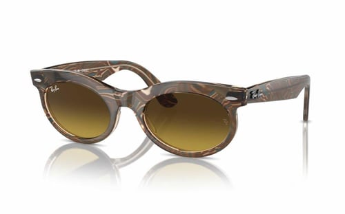 نظارة راي بان وايفارير اوفل للرجال والنساء شمسية د...