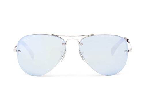 نظارة شمسية راي بان رجالية فضي RB 3449 003/30 افيي...