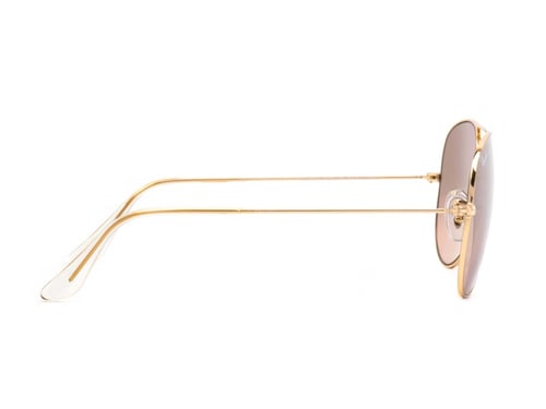 نظارة راي بان رجالي شمسية افييتور ذهبي معدن RB 302...