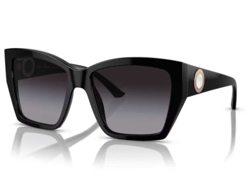 نظارة شمسية بولغاري نسائية BV 8260 501/8G بإطار أس...