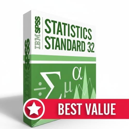 Educational License - IBM SPSS Standard 32 - 12 Mo...