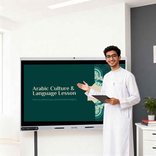 تأجير شاشات تفاعلية في جدة | حلول عرض ذكية للفعالي...
