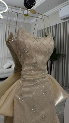 فستان خرز زركون