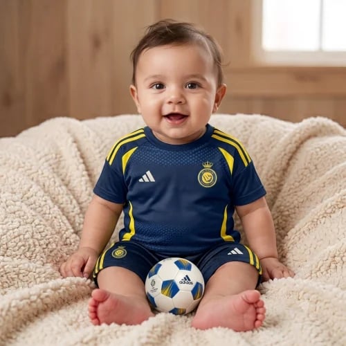 طقم اطفال نادي النصر تمرين 2027