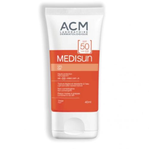 ICM – Gel Sunscreen Medium Sun with SPF +50 for oi...