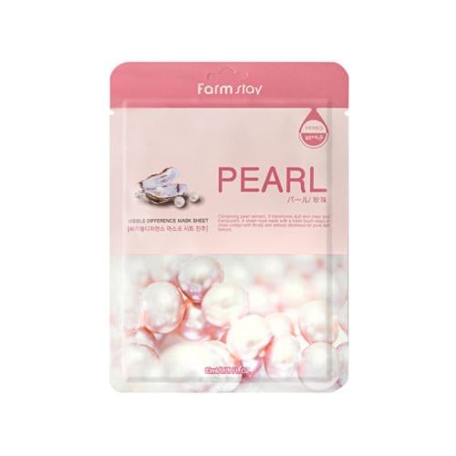 Farm Stay Pearl Extract Mask for a clear complexio...