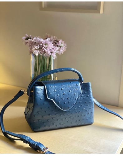 كروس بودي | navy ostrich