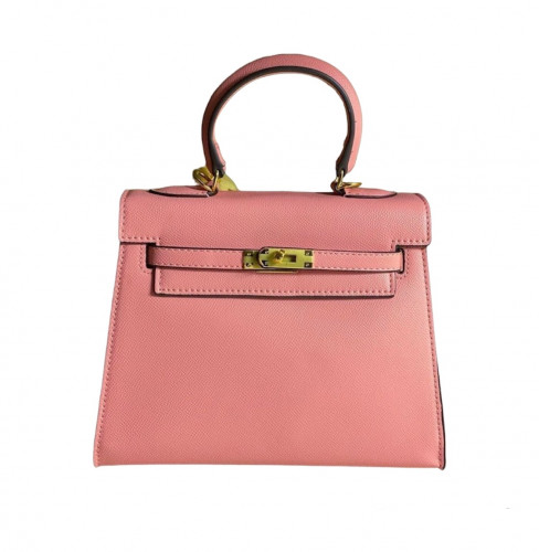 Large handbag | Rose pink “ hardware gold”