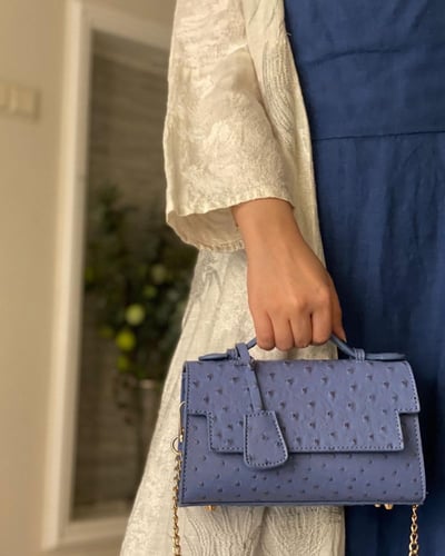 كروس بودي | Flame blue ostrich